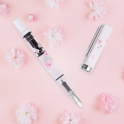 TWSBI ECO | Stylo plume | White Cherry Blossom - TWSBI - Extra-fine - millenotes