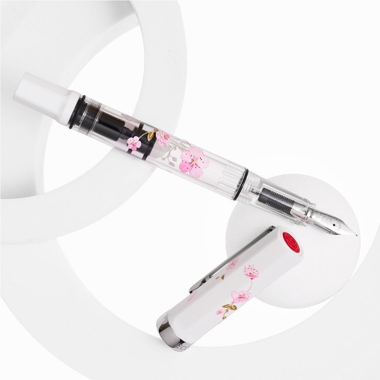TWSBI ECO | Stylo plume | White Cherry Blossom - TWSBI - Extra-fine - millenotes