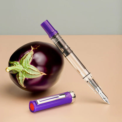 TWSBI ECO T | Stylo plume | Aubergine acier - TWSBI - F - millenotes