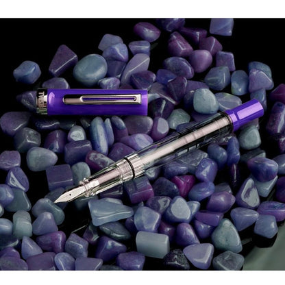 TWSBI ECO T | Stylo plume | Aubergine acier - TWSBI - F - millenotes