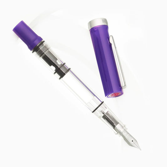 TWSBI ECO T | Stylo plume | Aubergine acier - TWSBI - F - millenotes