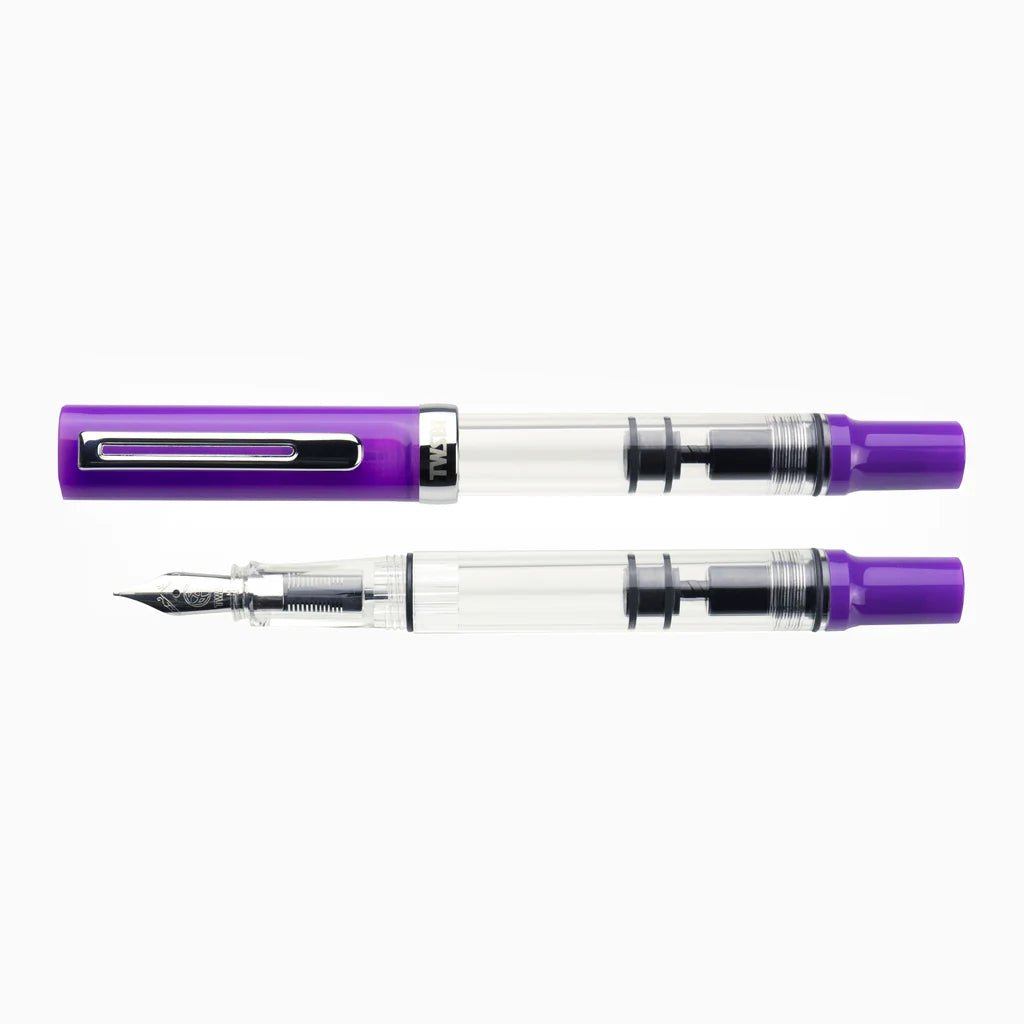 TWSBI ECO T | Stylo plume | Aubergine acier - TWSBI - F - millenotes