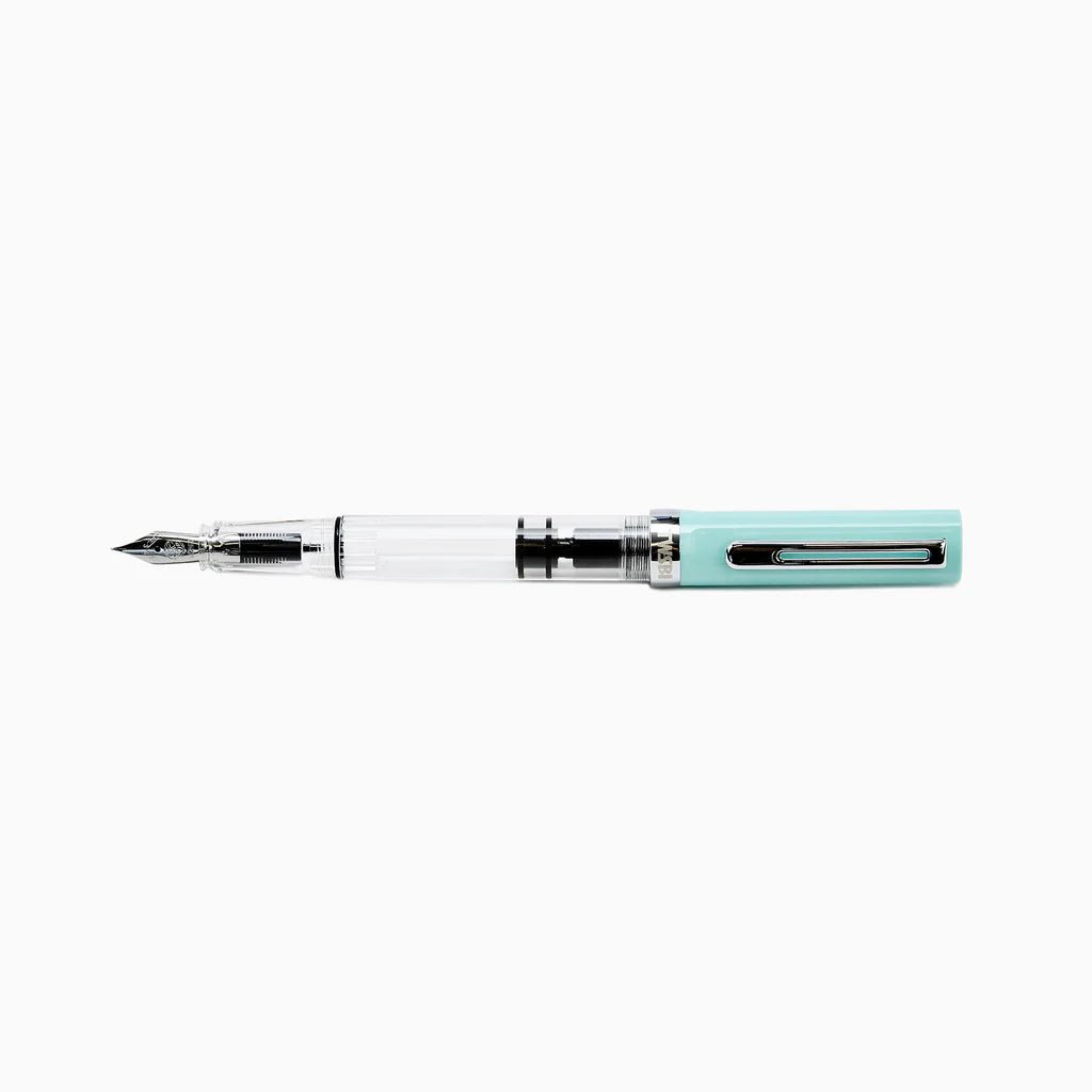 TWSBI ECO T | Stylo plume | Bleu menthe acier - TWSBI - F - millenotes