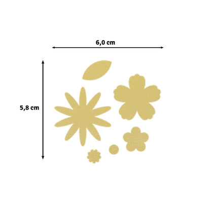 Vaessen Creative | Perforatrice | Set Fleurs & Feuilles - Vaessen Creative - millenotes