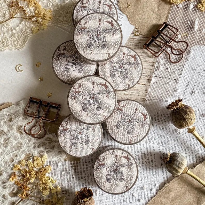 Washi masking tape | Brewed words - Bujojej - millenotes