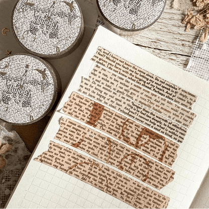 Washi masking tape | Brewed words - Bujojej - millenotes