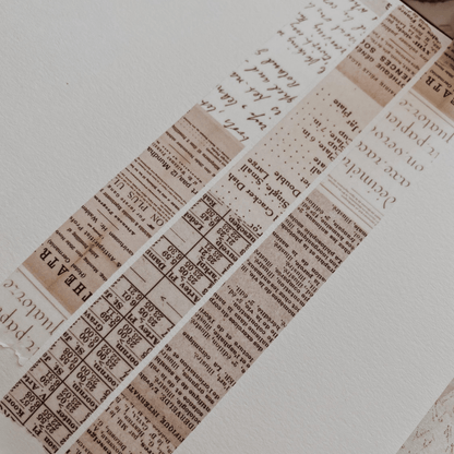 Washi masking tape | Éphéméra vintage - AlbumHandMadeLove - millenotes