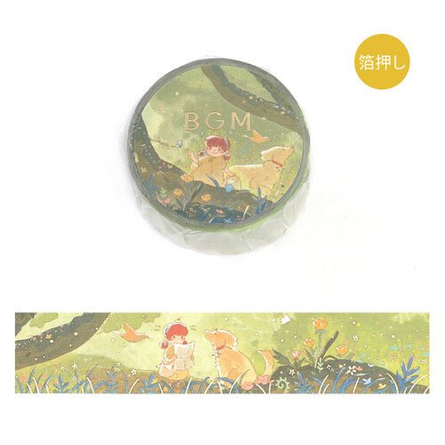 Washi Masking Tape Japonais BGM | Aventure en Forêt - BGM - millenotes