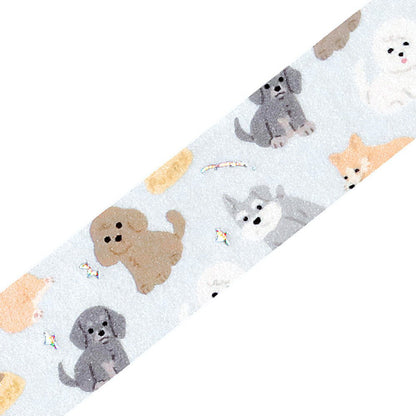 Washi Masking Tape Japonais BGM | Chiens - BGM - millenotes