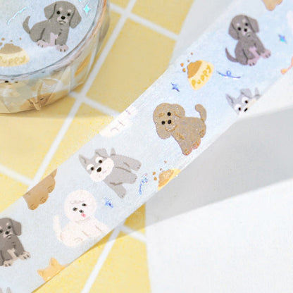 Washi Masking Tape Japonais BGM | Chiens - BGM - millenotes