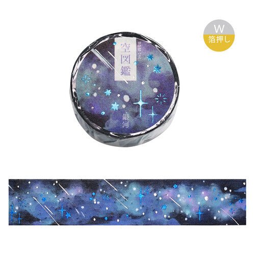 Washi Masking Tape Japonais BGM | Étoiles Filantes - BGM - millenotes