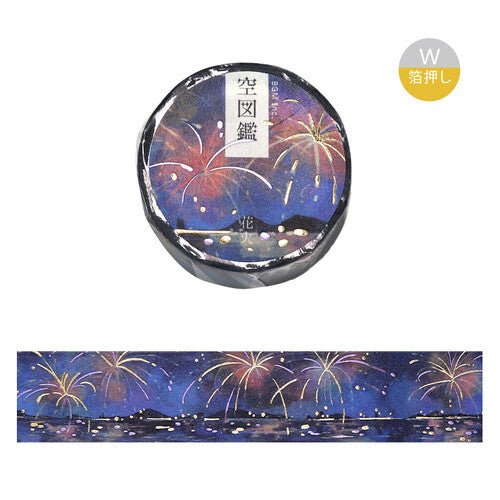 Washi Masking Tape Japonais BGM | Feux d’Artifice - BGM - millenotes