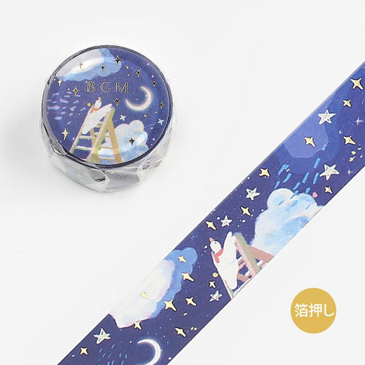 Washi Masking Tape Japonais BGM | Île Galactique - BGM - millenotes