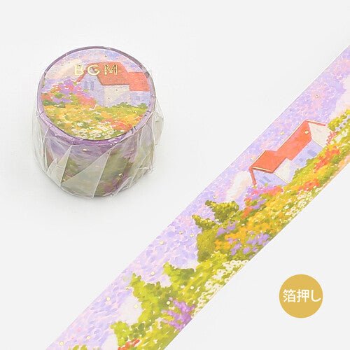 Washi Masking Tape Japonais BGM | Jardin - BGM - millenotes