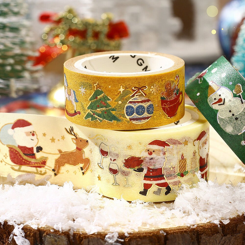 Washi Masking Tape Japonais BGM | Xmas | Noël - BGM - millenotes