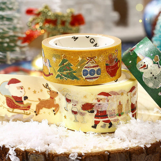 Washi Masking Tape Japonais BGM | Xmas | Noël - BGM - millenotes