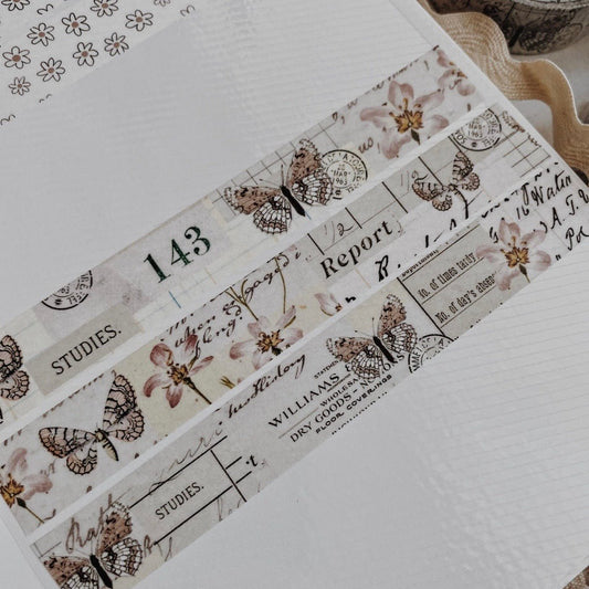 Washi masking tape | Printemps Vintage - albumlovehandmade - millenotes