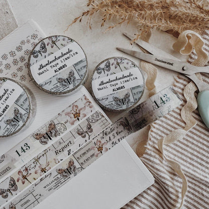 Washi masking tape | Printemps Vintage - albumlovehandmade - millenotes
