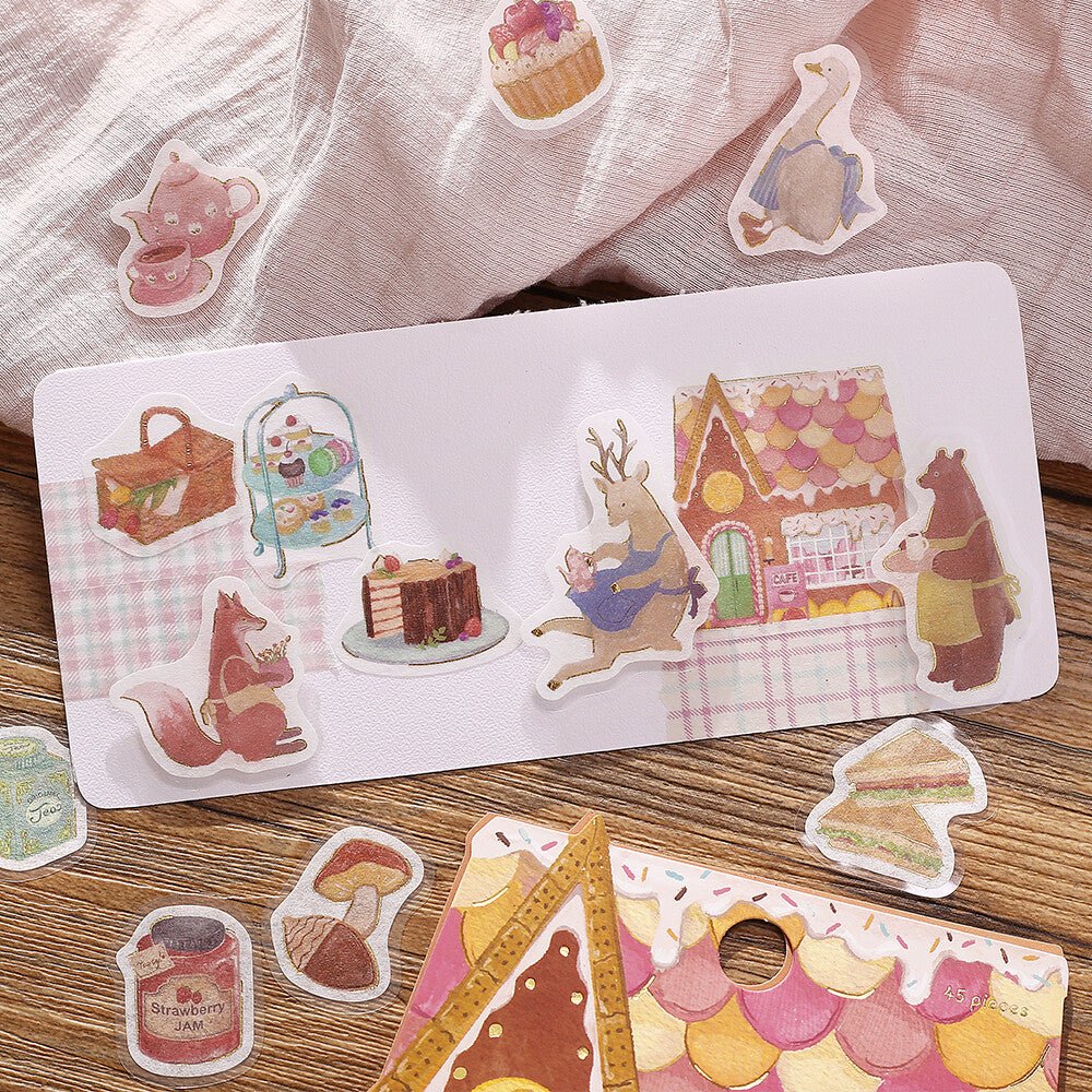 Washi Stickers | BGM | Café Magique - BGM - millenotes