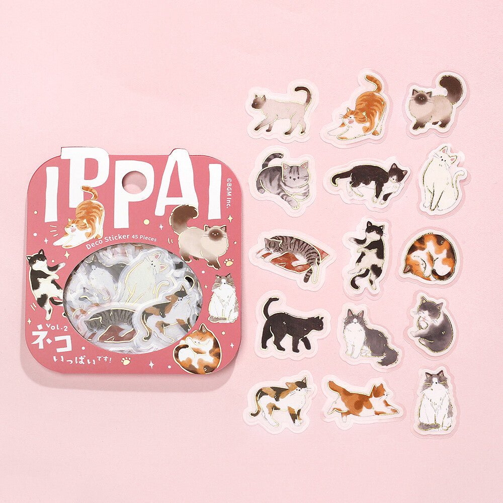 Washi Stickers | BGM | IPPAI | Chats - BGM - millenotes