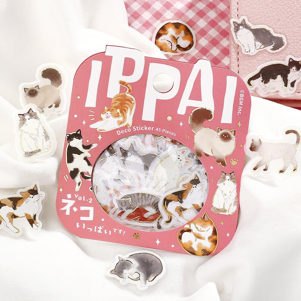 Washi Stickers | BGM | IPPAI | Chats - BGM - millenotes