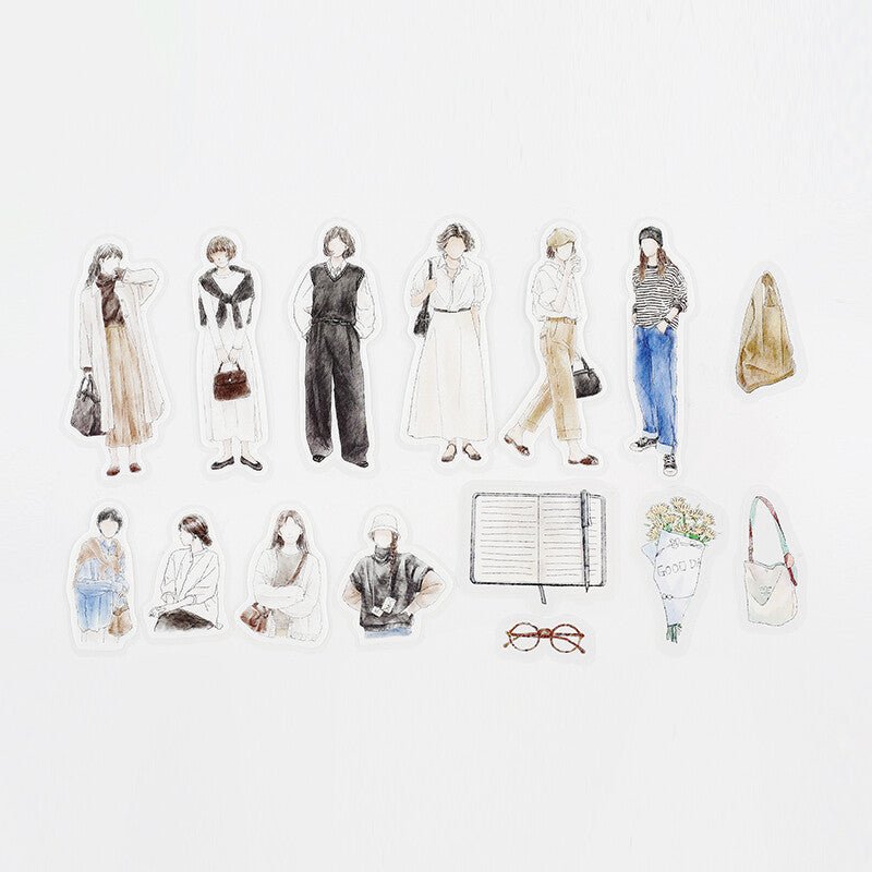 Washi Stickers | BGM | OOTD Basic - BGM - millenotes