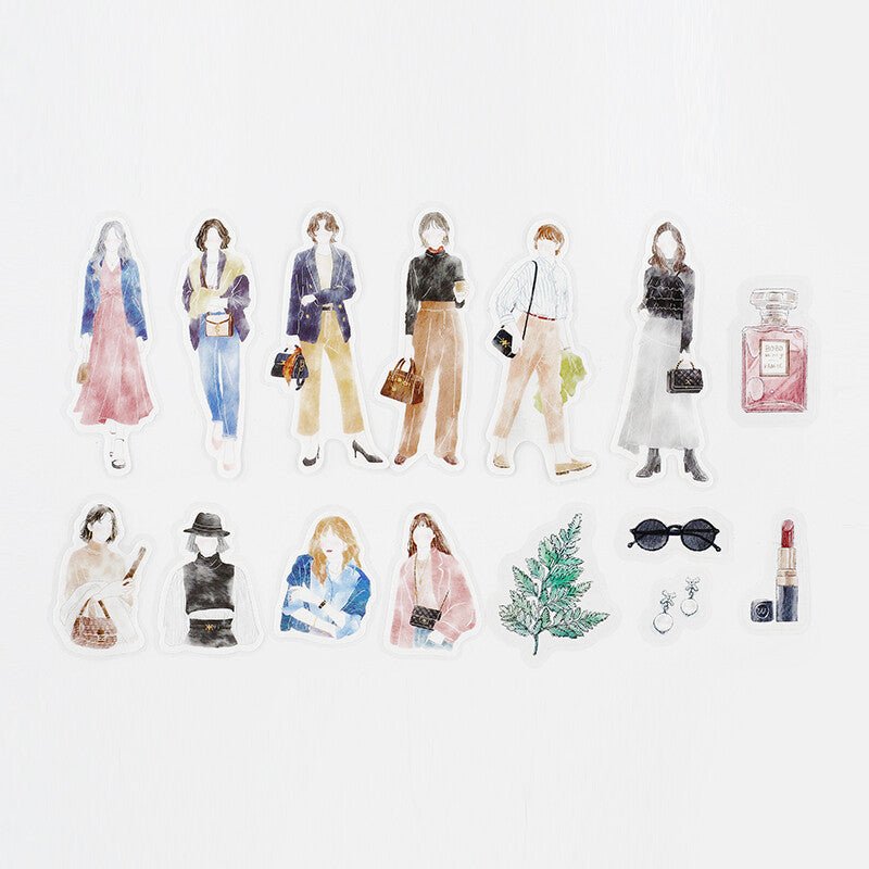 Washi Stickers | BGM | OOTD Elegant - BGM - millenotes