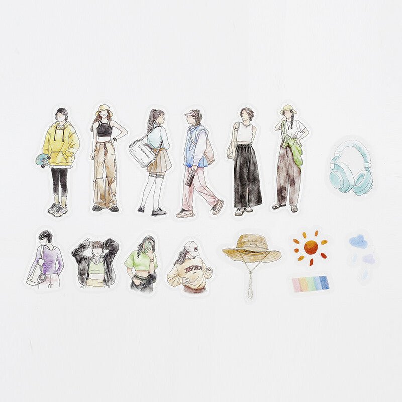 Washi Stickers | BGM | OOTD Outdoor - BGM - millenotes