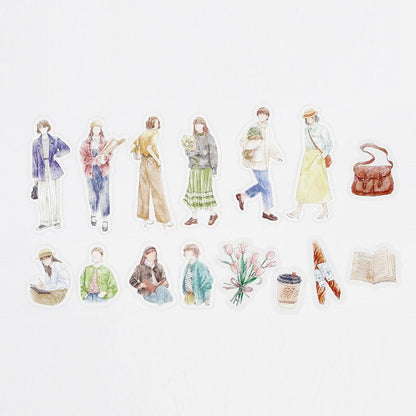 Washi Stickers | BGM | OOTD Paris Chic - BGM - millenotes