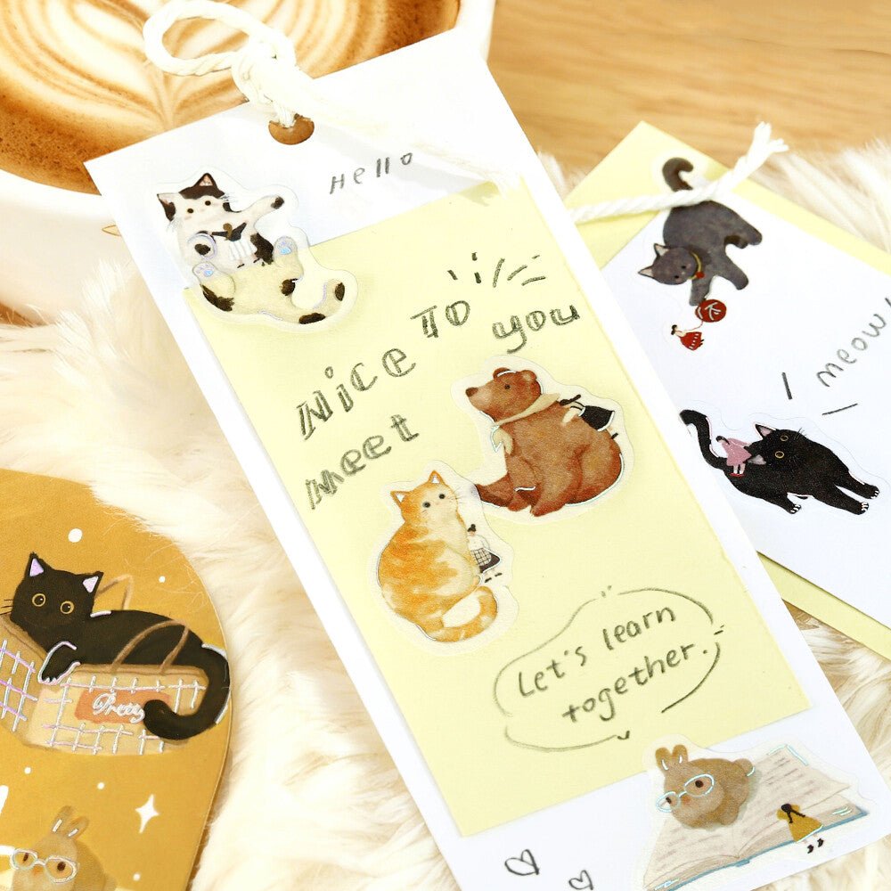 Washi Stickers | BGM | Petit Story | Animaux - BGM - millenotes