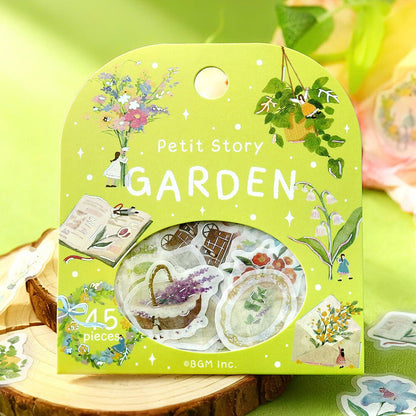 Washi Stickers | BGM | Petit Story | Jardin - BGM - millenotes