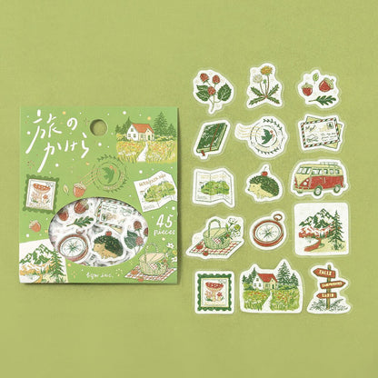 Washi Stickers | BGM | Voyage | Forêt - BGM - millenotes