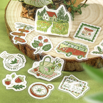 Washi Stickers | BGM | Voyage | Forêt - BGM - millenotes