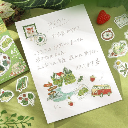 Washi Stickers | BGM | Voyage | Forêt - BGM - millenotes