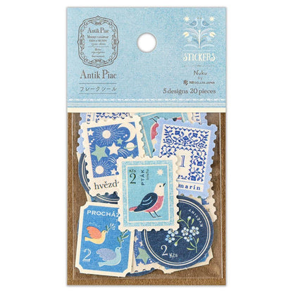 Washi stickers japonais | Antik Piac | L’Oiseau Bleu - NB Co Ltd - millenotes