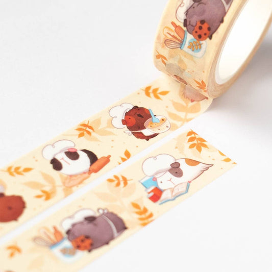 Washi tape | Birdie Tam | Baking guinea pigs - Birdie Tam - millenotes