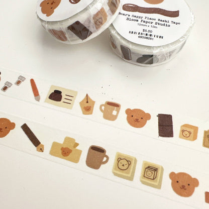 Washi tape | Bloom Paper Studio | Bear's Happy Place - Bloom Paper Studio - millenotes