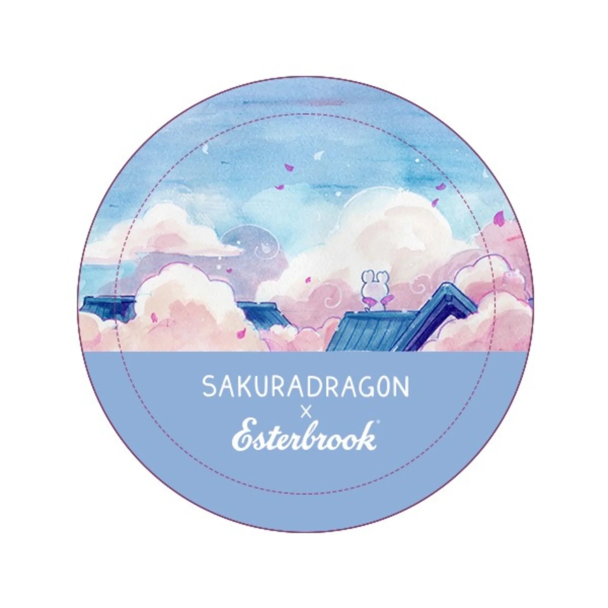 Washi Tape Esterbrook x SAKURADRAGON Sky | Ruban adhésif japonais - Esterbrook - millenotes