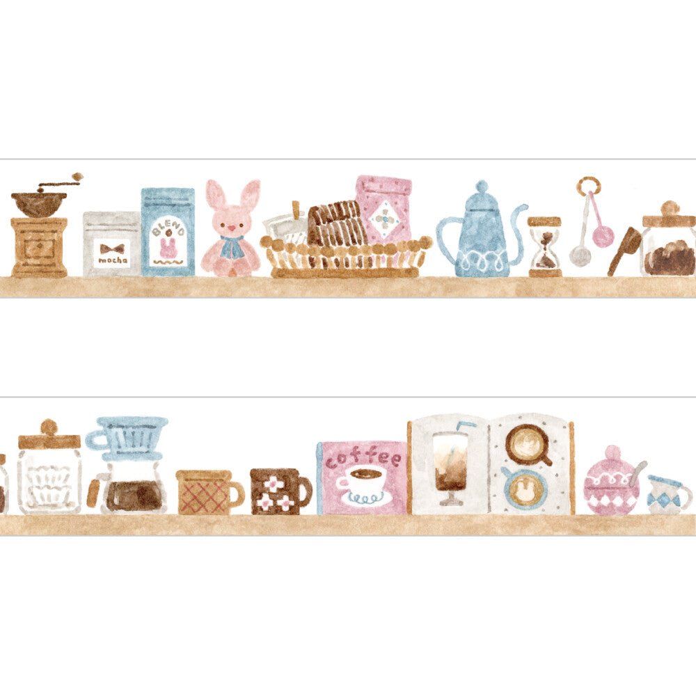 Washi Tape Japonais | Papier Platz | Peluches | Lapin - Papier Platz - millenotes