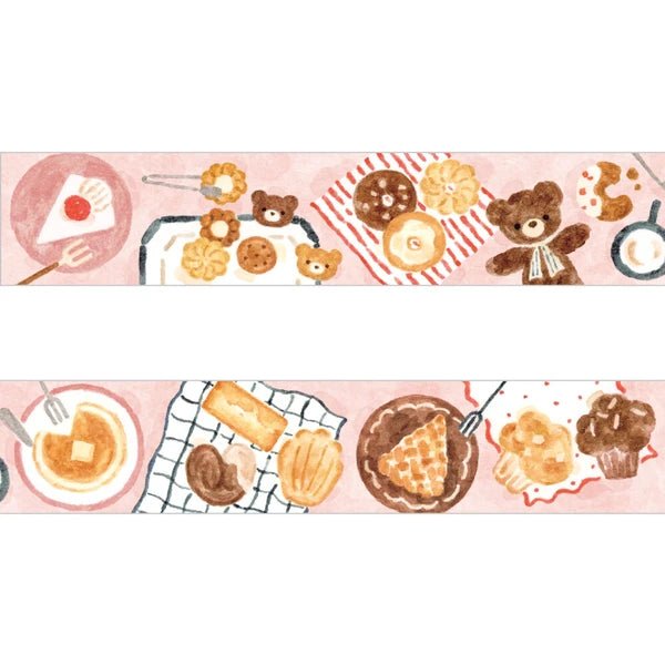 Washi Tape Japonais | Papier Platz | Peluches | Ourson - Papier Platz - millenotes