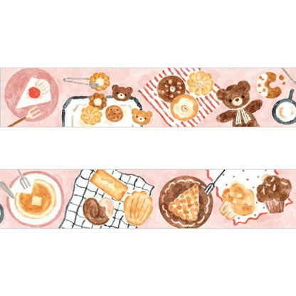 Washi Tape Japonais | Papier Platz | Peluches | Ourson - Papier Platz - millenotes