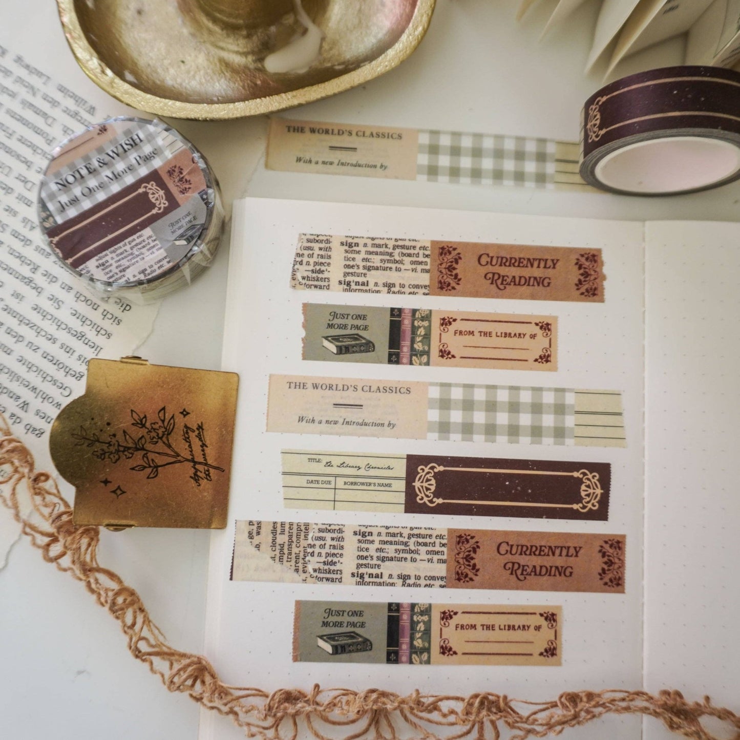 Washi tape | Note & Wish | Book Lover - Note & Wish - millenotes