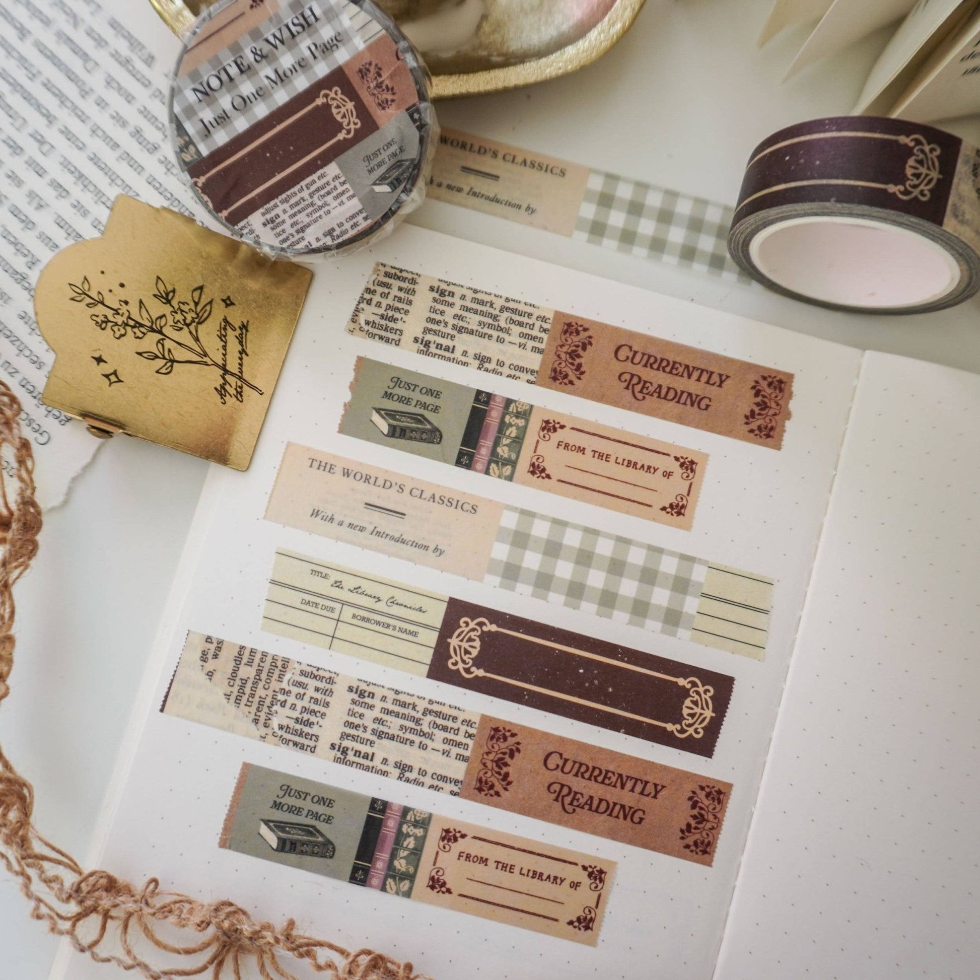 Washi tape | Note & Wish | Book Lover - Note & Wish - millenotes
