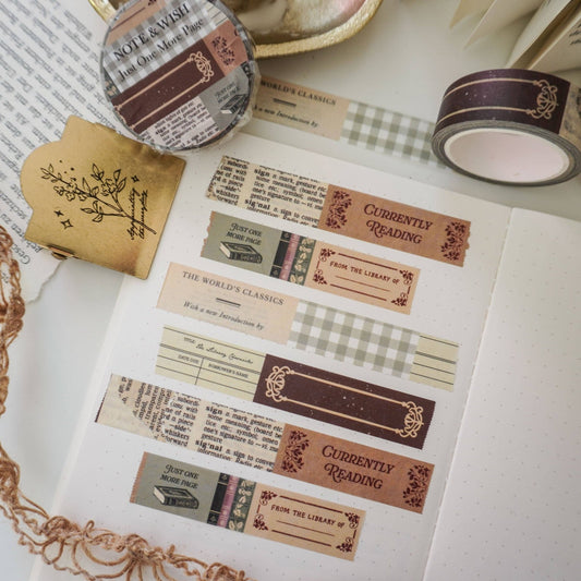 Washi tape | Note & Wish | Book Lover - Note & Wish - millenotes