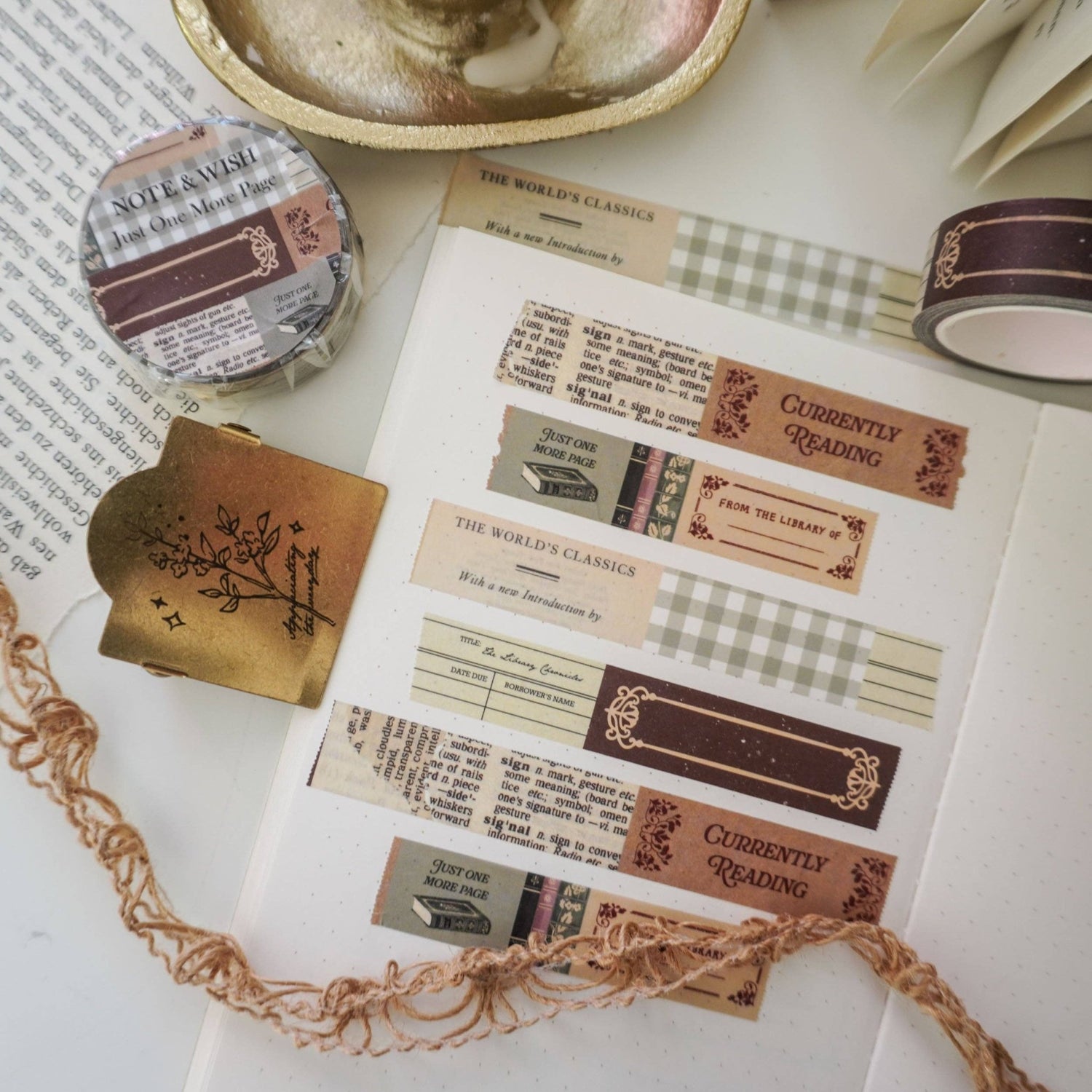 Washi tape | Note & Wish | Book Lover - Note & Wish - millenotes