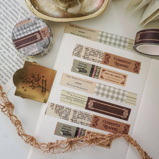 Washi tape | Note & Wish | Book Lover - Note & Wish - millenotes