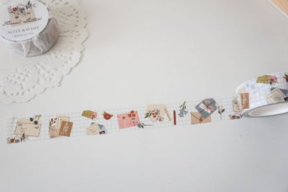 Washi tape | Note & Wish | Floral Letters - Note & Wish - millenotes