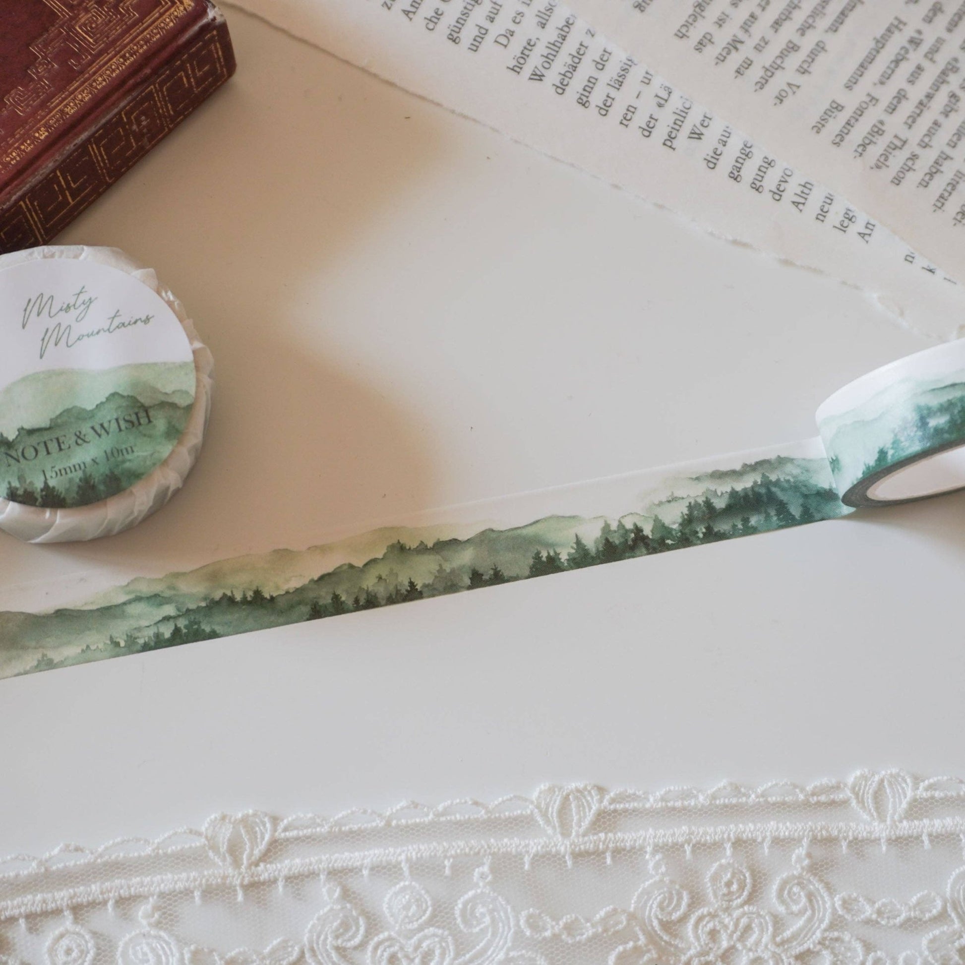 Washi tape | Note & Wish | Misty Mountain - Note & Wish - millenotes