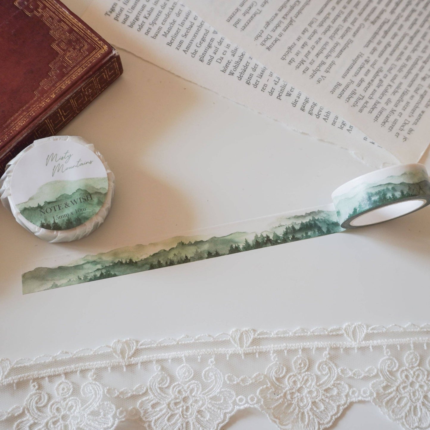 Washi tape | Note & Wish | Misty Mountain - Note & Wish - millenotes