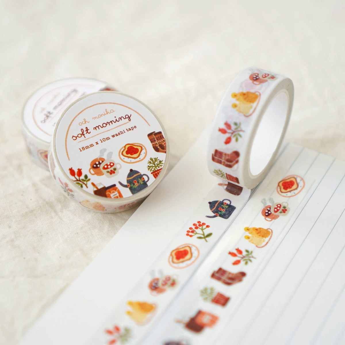 Washi tape | Och Monika | Soft Morning - Och Monika - millenotes